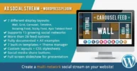 AX Social Stream nulled plugin